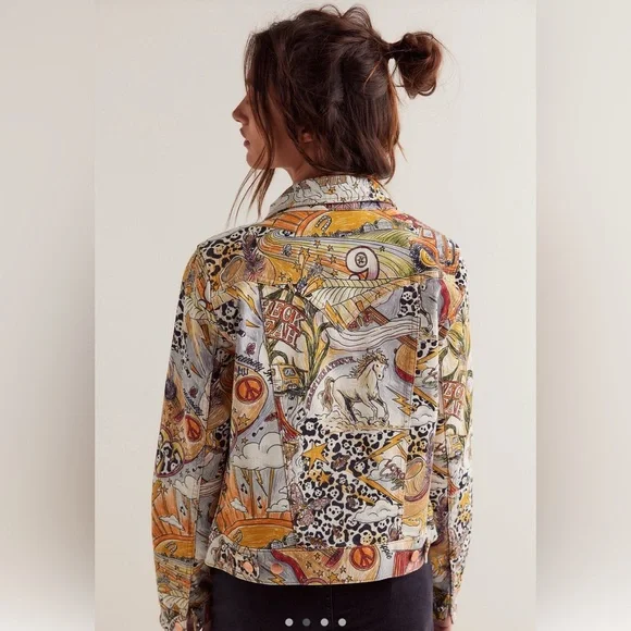 🆕👖🧥Wrangler x Lainey Wilson🧥👖Life Of Lainey Trucker Jacket - Picture 2 of 4